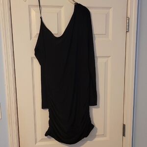 Little Black One-Shoulder Dress